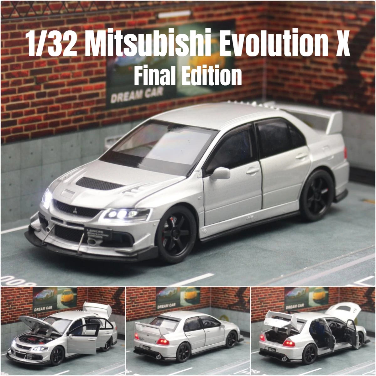 1/32 Mitsubishi Lancer EVO Final Edition