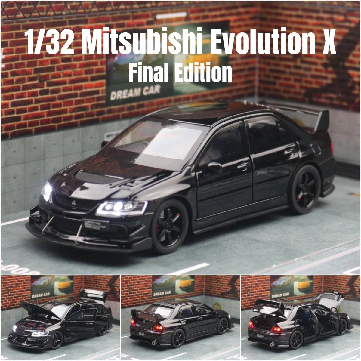 1/32 Mitsubishi Lancer EVO Final Edition