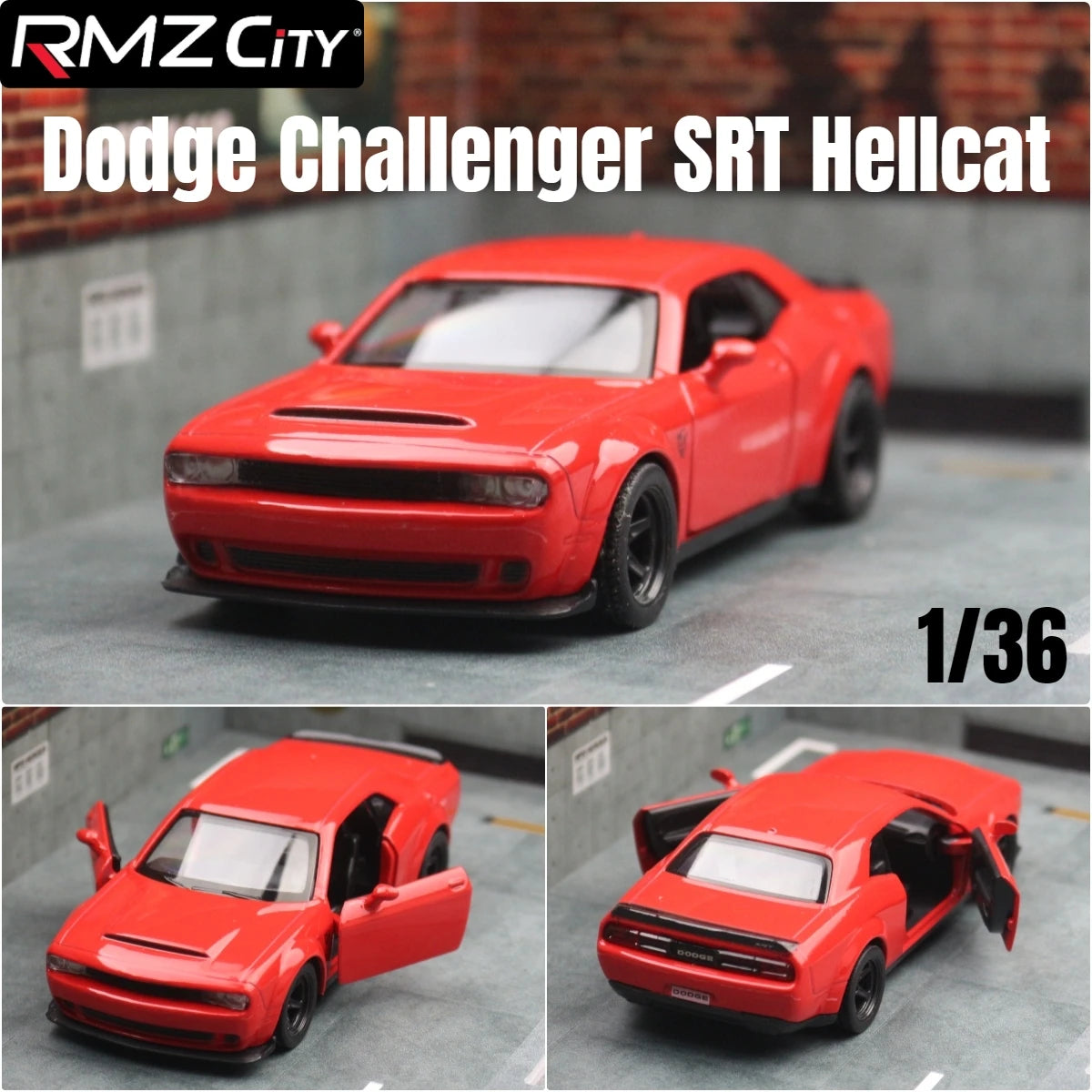 1/36 Dodge Challenger SRT