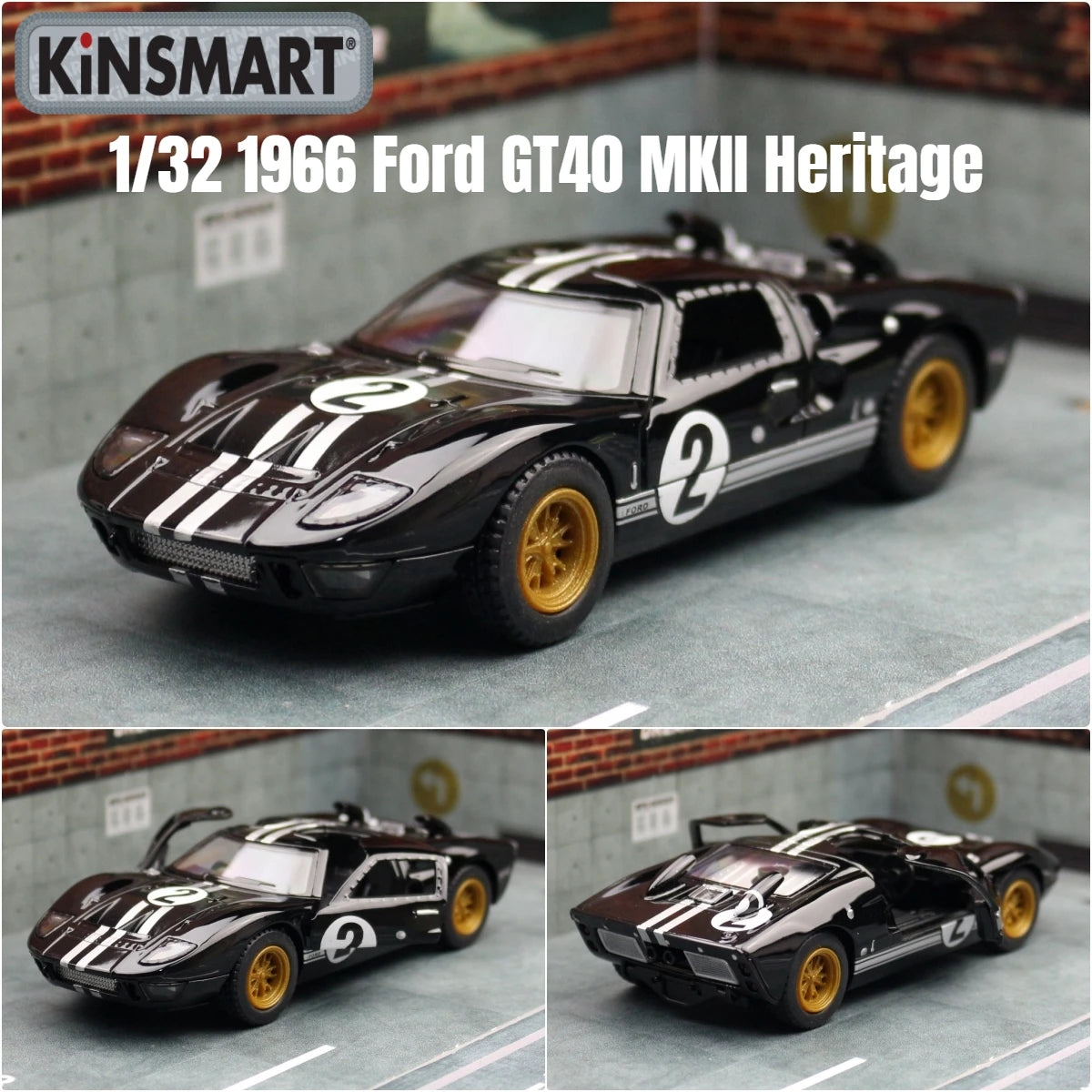 1/32 Ford GT40 MKII 1966