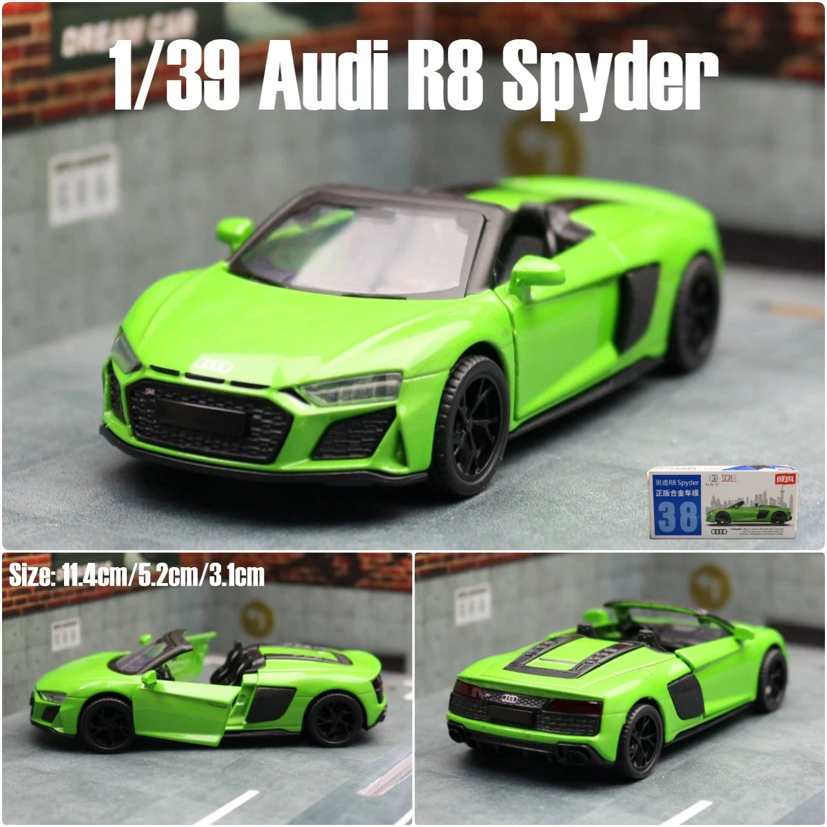 1/36 Audi R8 Spyder