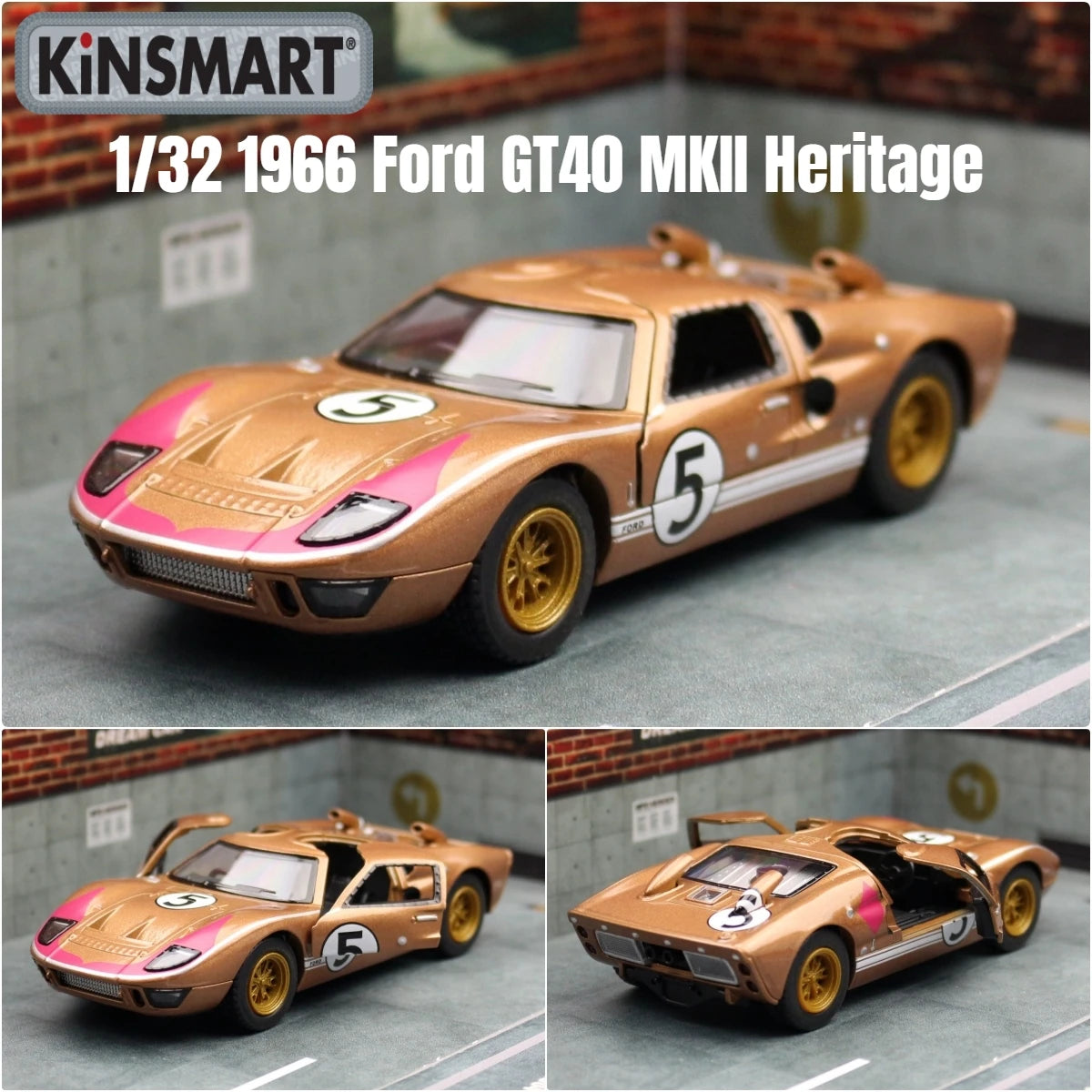 1/32 Ford GT40 MKII 1966